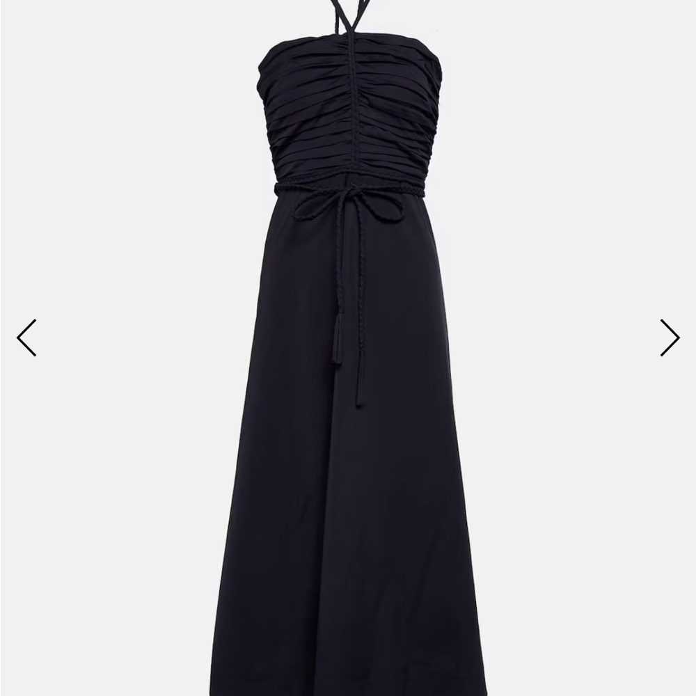 Veronica beard  navy Halter Neck Dress